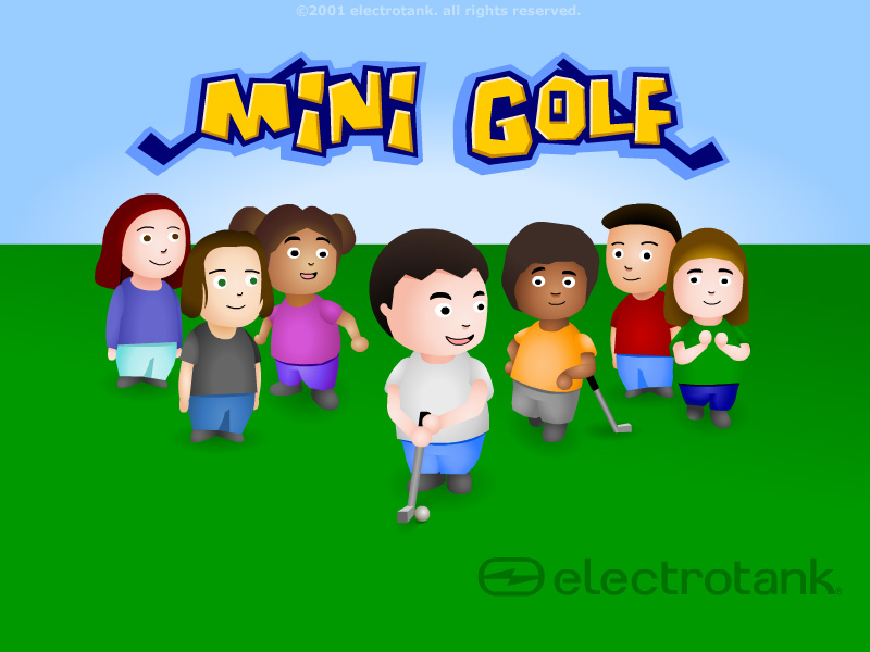 Electrotank mini golf